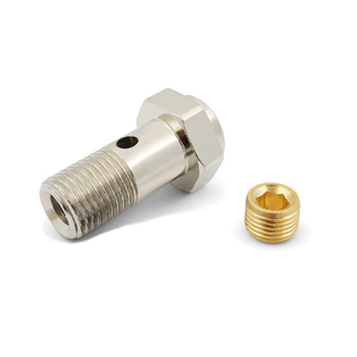 Rostfritt stål Banjo Bolts Broms Fitting Adapter